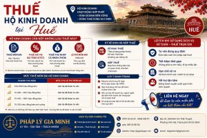 Thuế hộ kinh doanh tại Huế
